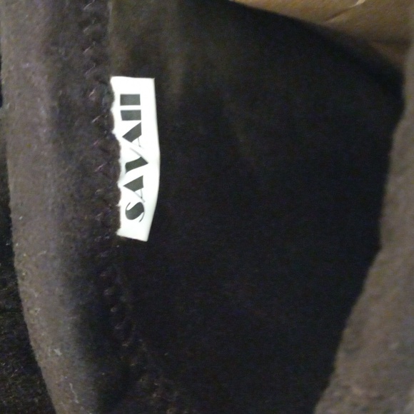 SAVAII  Dark Brown Over the Knee, Heeled Boots - Picture 2 of 16